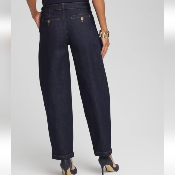 Chico's Tapered Leg Jean - Picture 3 of 15